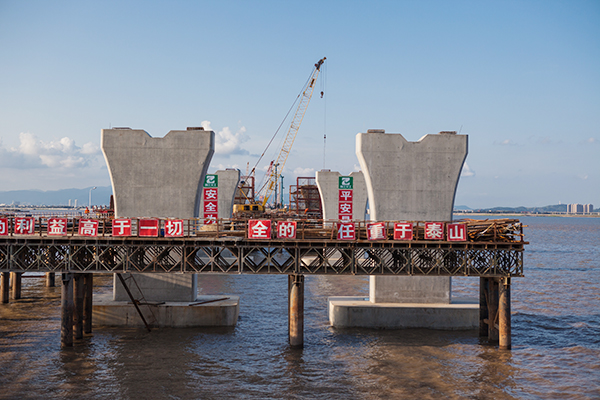 入海深110米！山河智能旋挖鉆機(jī)助建飛云江特大橋