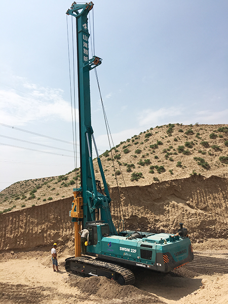 不用洪荒之力，山河智能22F旋挖小鋼炮能行
