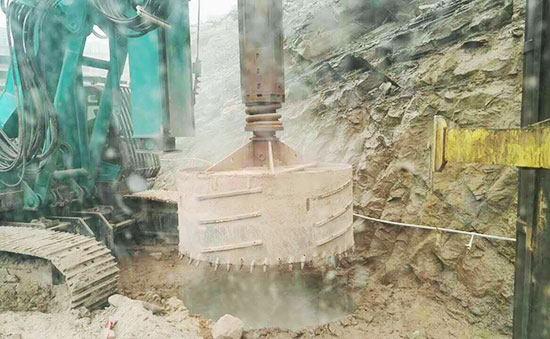 同臺獻(xiàn)藝，山河智能SWDM36旋挖鉆機獨占鰲頭