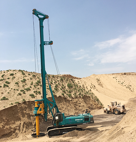 不用洪荒之力，山河智能22F旋挖小鋼炮能行