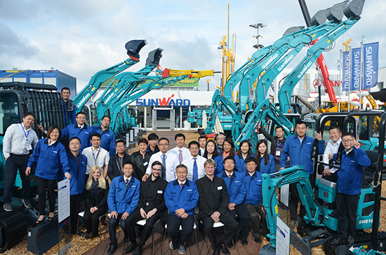 山河智能高端市場展風采