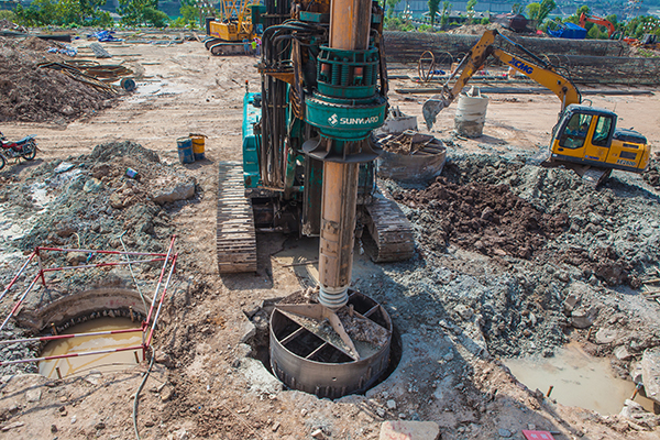 對比才有差距，山河智能SWDM36旋挖名動山城