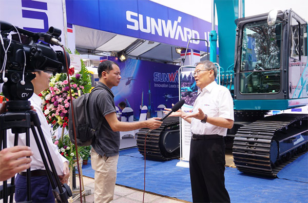 山河智能攜全球領先鑿巖設備，引爆越南礦業(yè)展