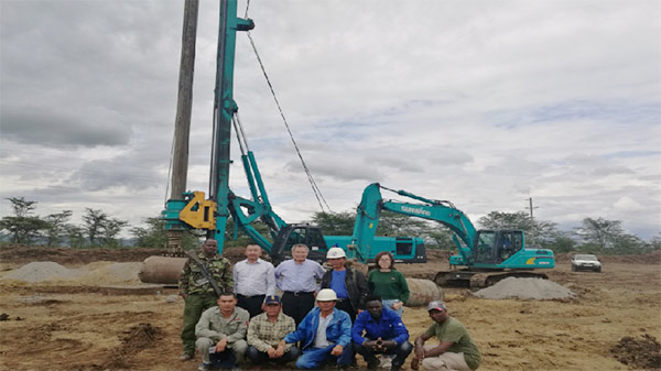 山河智能入巖神器在東非肯尼亞獲贊，人好設(shè)備好