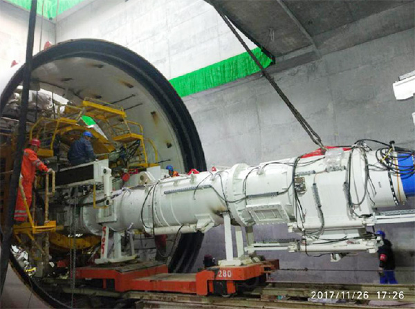 風(fēng)里雨里，成都等你！中鐵山河盾構(gòu)機(jī)走出長(zhǎng)沙