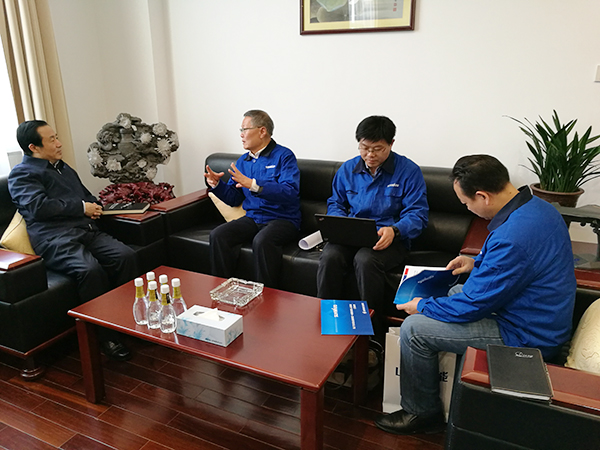 你們“一點(diǎn)三線”我記住了！達(dá)哲省長為山河智能鼓勁