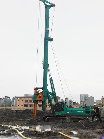 新年獻(xiàn)禮山河智能9臺(tái)SWDM25旋挖鉆機(jī)征戰(zhàn)越南