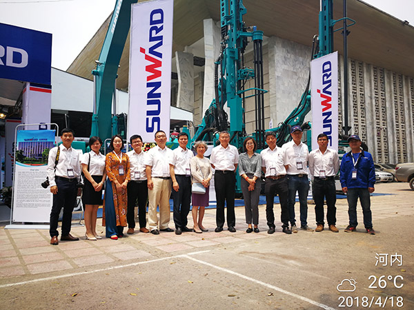 山河智能攜全球領先鑿巖設備，引爆越南礦業(yè)展