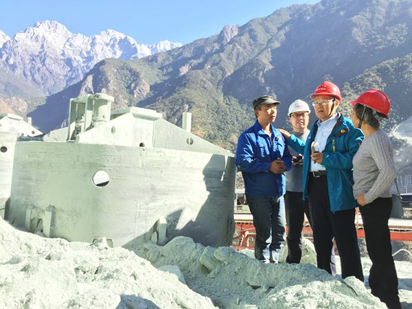 為客戶創(chuàng)造價值，山河智能董事長元旦為一線服務(wù)團隊點贊