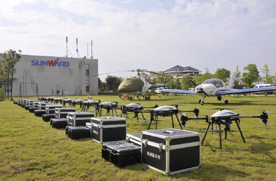 展示三湘警界風彩，首屆警用無人機實戰(zhàn)演練在山河科技圓滿舉行