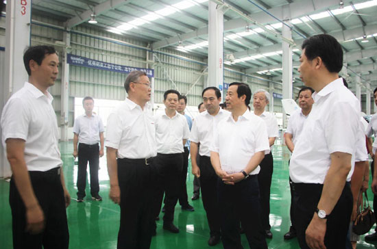 達(dá)哲省長調(diào)研山河科技：要抓住通航發(fā)展的機遇