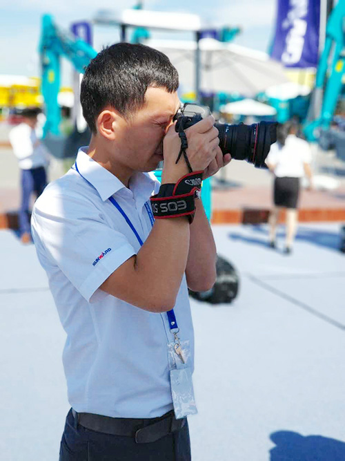 山河智能酷帥曾大蝦，一大波美圖帶你親臨北京BICES展