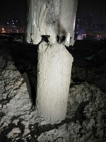 見證奇跡的時刻，山河智能旋挖刷新國內(nèi)旋挖入巖紀錄