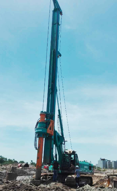 新年獻(xiàn)禮山河智能9臺(tái)SWDM25旋挖鉆機(jī)征戰(zhàn)越南