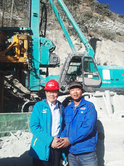 為客戶創(chuàng)造價值，山河智能董事長元旦為一線服務(wù)團隊點贊