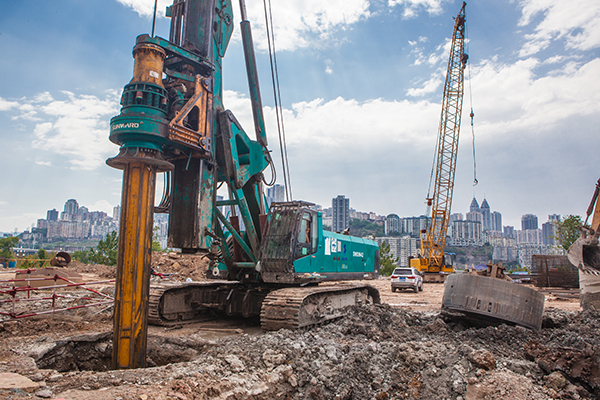 對比才有差距，山河智能SWDM36旋挖名動山城