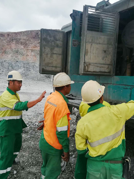 高溫酷暑，山河智能鑿巖設(shè)備異域揚威