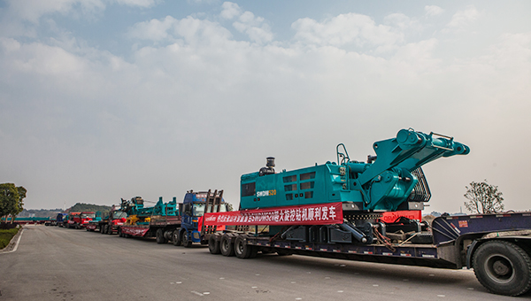 情人節(jié)牽手成功，山河智能SWDM520“我愛你”出嫁了