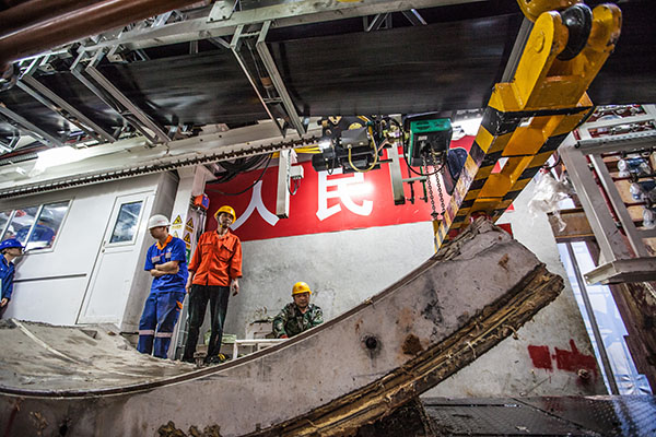 中鐵山河盾構(gòu)機(jī)雙線掘進(jìn) 全力攻堅(jiān)長(zhǎng)沙地鐵5號(hào)線