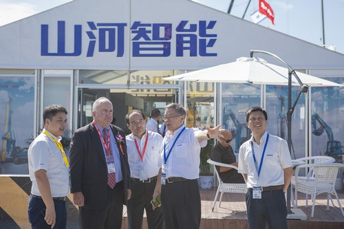 山河智能酷帥曾大蝦，一大波美圖帶你親臨北京BICES展