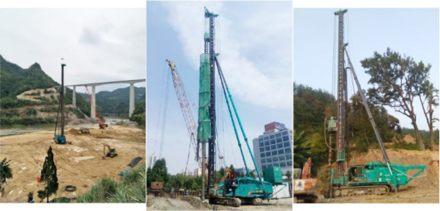 國產(chǎn)的驕傲！山河智能SWCH600-125M全液壓履帶樁架