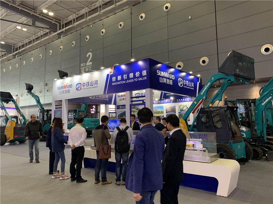 山河智能亮相軌道博覽會 展全球領(lǐng)先工程裝備成果