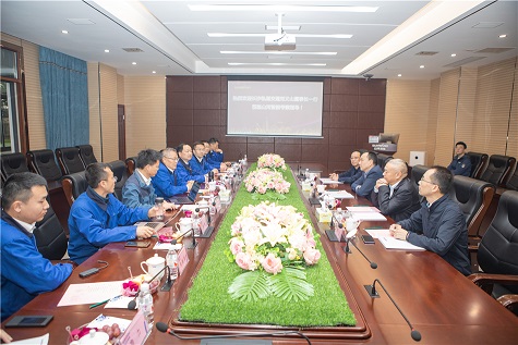 長沙軌道交通集團考察山河智能