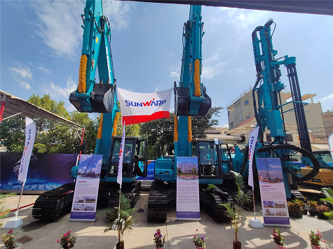 一億訂單 山河智能閃耀柬埔寨投資博覽會(huì)