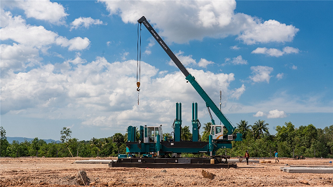 一億訂單 山河智能閃耀柬埔寨投資博覽會(huì)