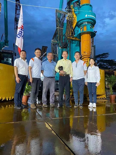 山河智能在新加坡舉辦新品發(fā)布會