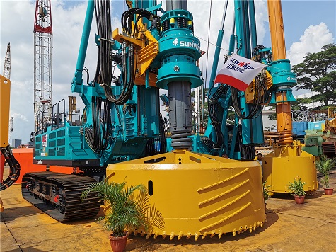 山河智能在新加坡舉辦新品發(fā)布會