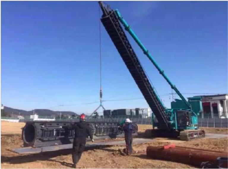 國產(chǎn)的驕傲！山河智能SWCH600-125M全液壓履帶樁架