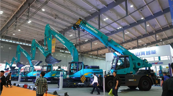 超強(qiáng)陣容盡顯創(chuàng)新成果！山河智能閃耀長沙工程機(jī)械展