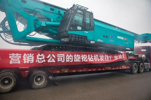 跑出加速度，山河智能銷售發(fā)貨創(chuàng)新高