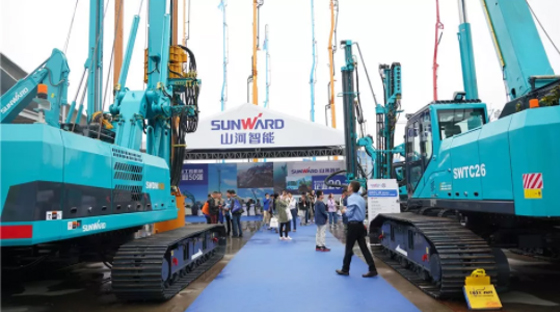 超強(qiáng)陣容盡顯創(chuàng)新成果！山河智能閃耀長沙工程機(jī)械展