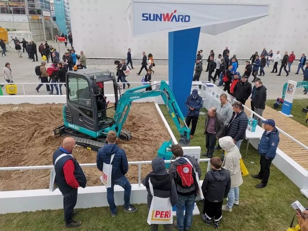 同一個世界，同一個夢想，山河智能德國寶馬展完美收官