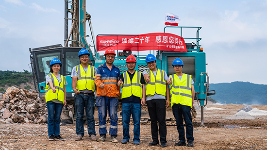 15年3萬小時(shí)！山河智能元老級(jí)潛孔鉆機(jī)“雄風(fēng)”依舊