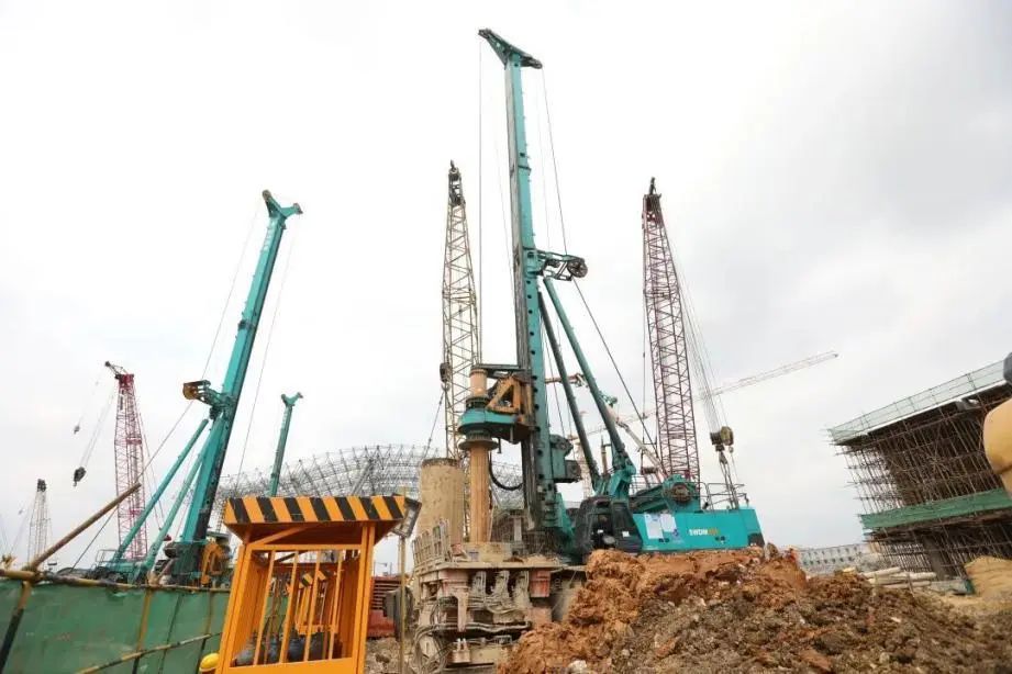 570天420根樁！山河機群驚艷貴陽機場擴建工程