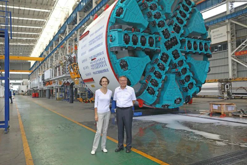 比利時商務領事到訪山河智能