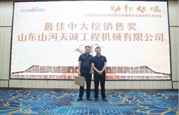 以強(qiáng)執(zhí)行力聚焦基礎(chǔ)能力建設(shè) 向挖掘機(jī)萬(wàn)臺(tái)俱樂部邁進(jìn)——山河智能2020年挖掘機(jī)經(jīng)銷商半年度會(huì)議圓滿召