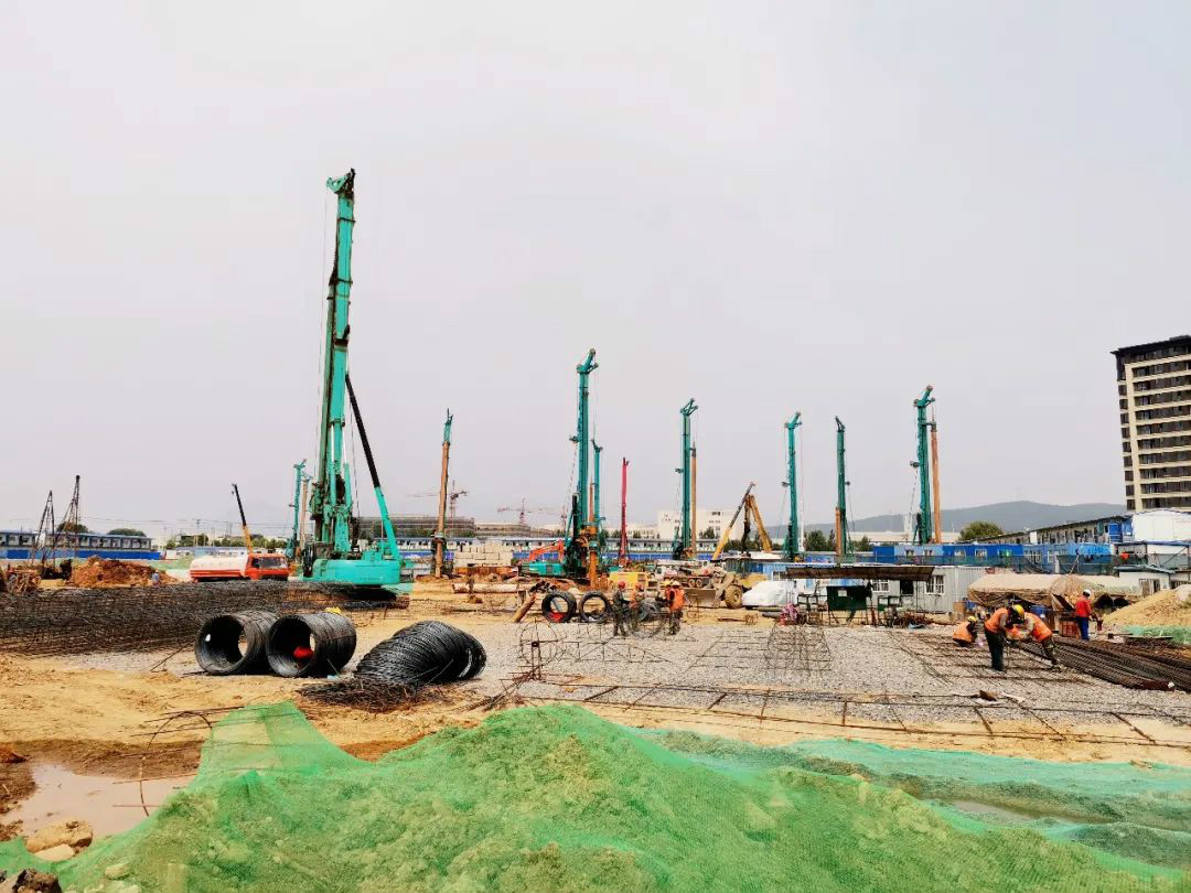 效率兩倍于對手！山河智能旋挖鉆機(jī)大連揚威名