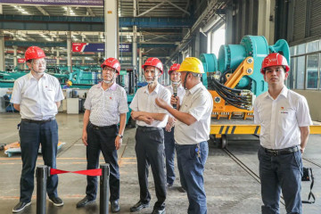 廣州工控黨建聯(lián)盟聯(lián)絡(luò)員一行到山河智能開展工作對(duì)接