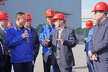李大劍：支持山河智能做強做大應(yīng)急裝備