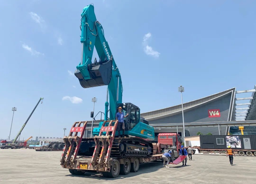 進場布展！2021年長沙國際工程機械展倒計時，山河智能展區(qū)亮點提前劇透