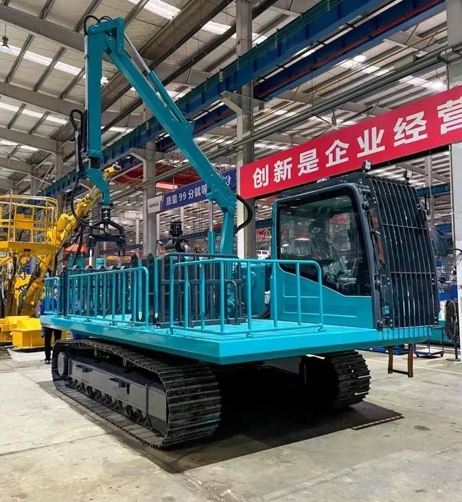 聯(lián)合開發(fā)出成果！山河智能壓裂管道運輸車下線