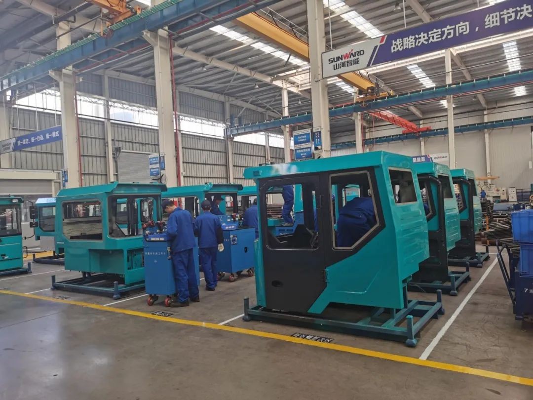 山河智能SWK90礦卡駕駛室順利發(fā)貨，開發(fā)速度刷新紀(jì)錄