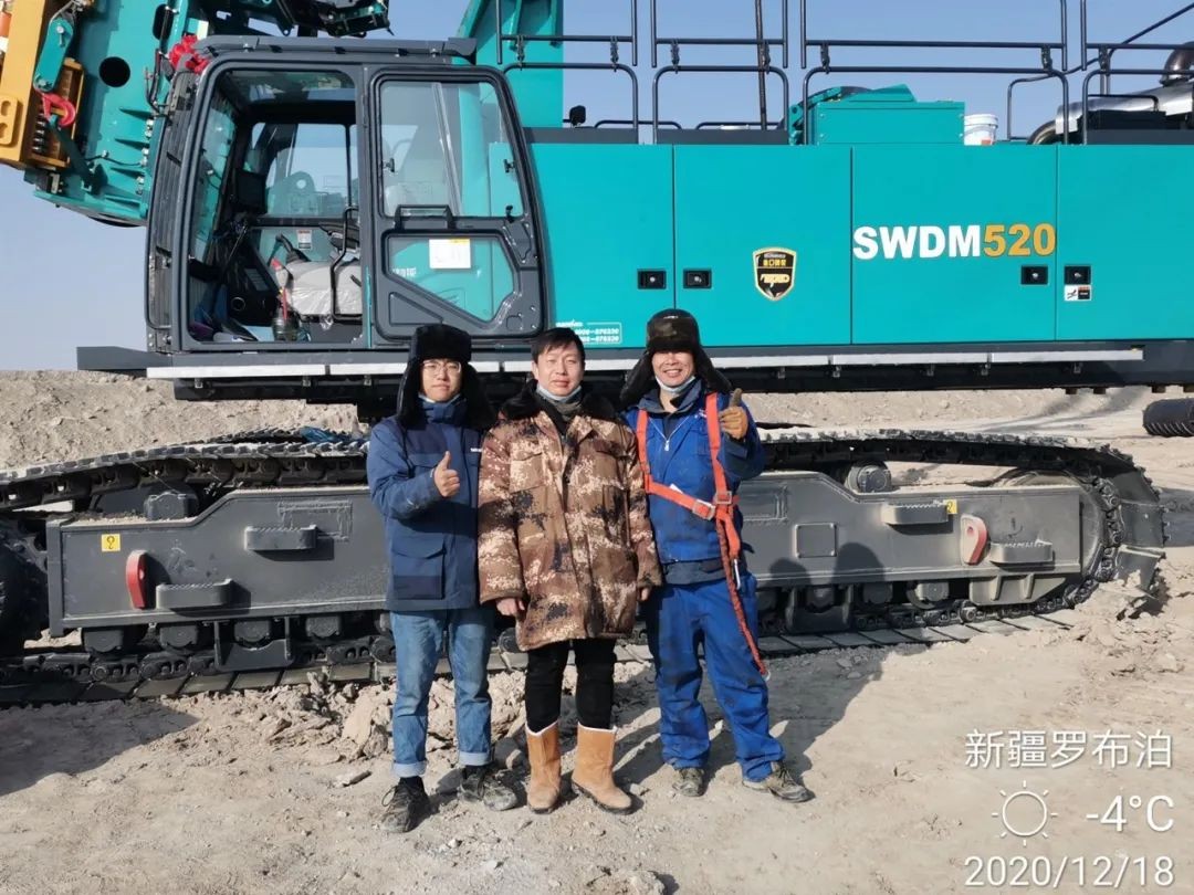 山河旋挖鉆機(jī)在“死亡之海”譜寫新篇章