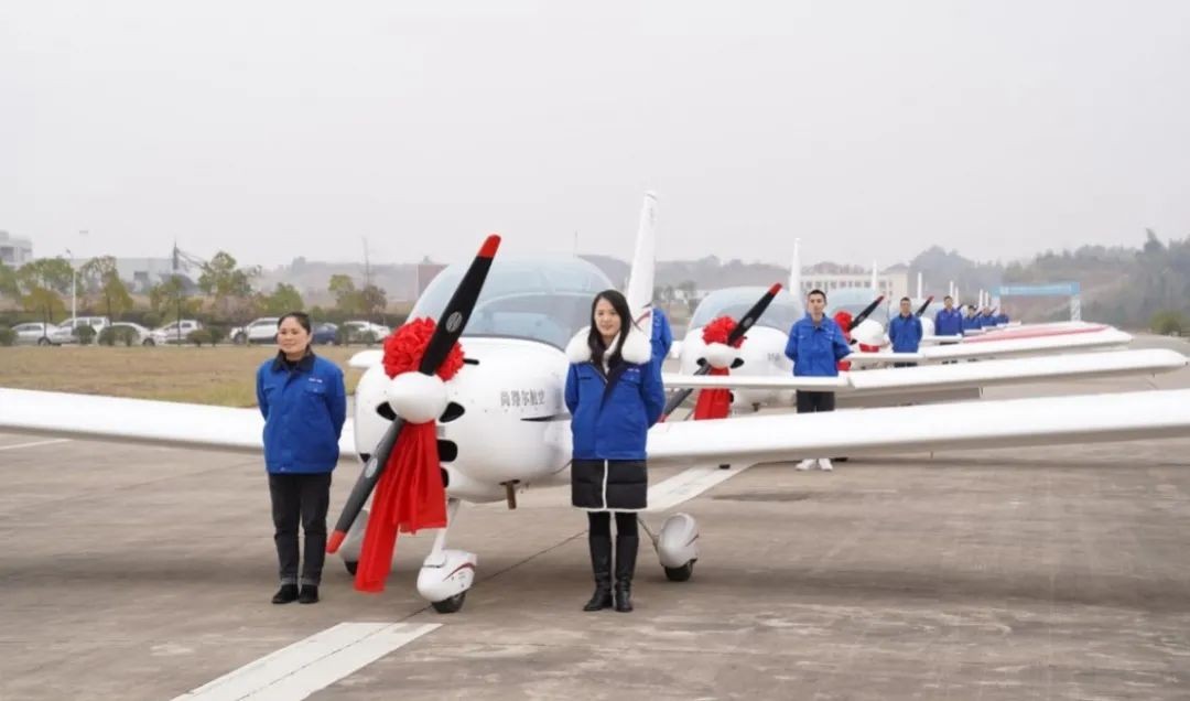 牛年開新局，山河航空8架SA60L飛機(jī)集中下線、交付