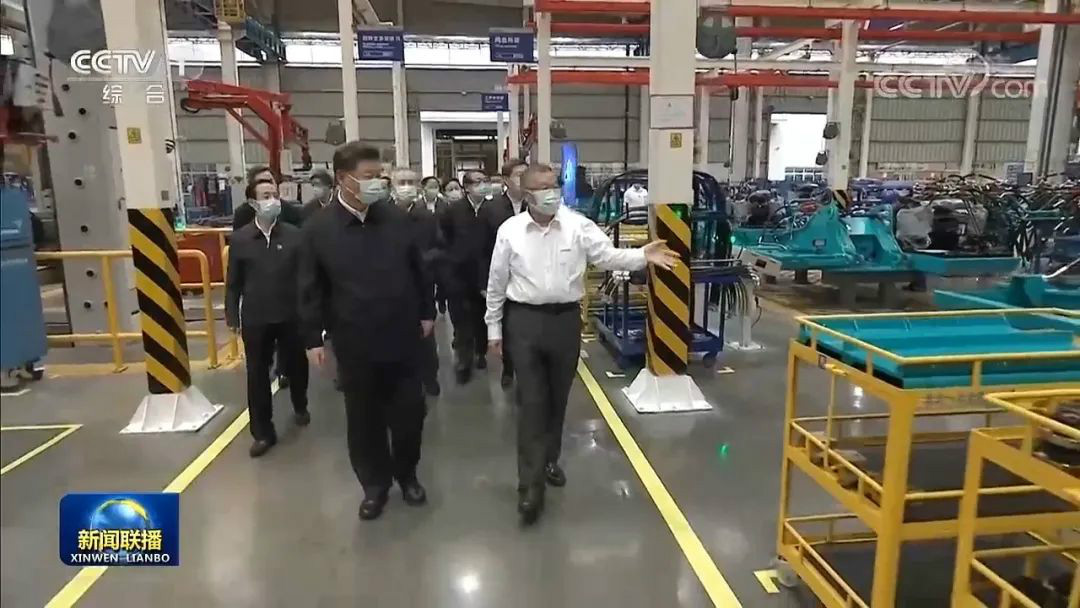 總書(shū)記“點(diǎn)贊”山河創(chuàng)新，山河智能集中收看《新聞聯(lián)播》