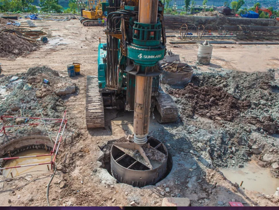 3.5米直徑高效入巖，他攜山河智能旋挖名動山城